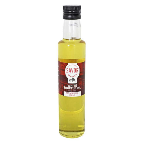 Savor Imports White Truffle Oil, 8.5 Ounce -- 6 per case