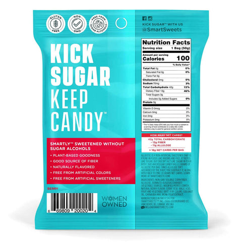 Smartsweets Sweet Fish Candy, 1.8 Ounce - 12 count per pack -- 6 packs per case