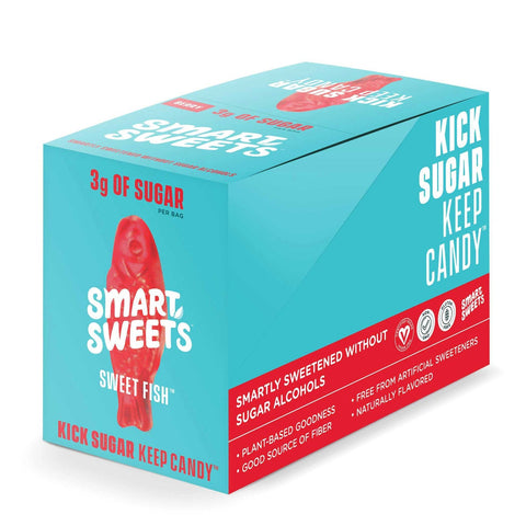 Smartsweets Sweet Fish Candy, 1.8 Ounce - 12 count per pack -- 6 packs per case