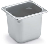 Vollrath Heavy-Duty Sixth Size Steam Table Pan -- 6 per case