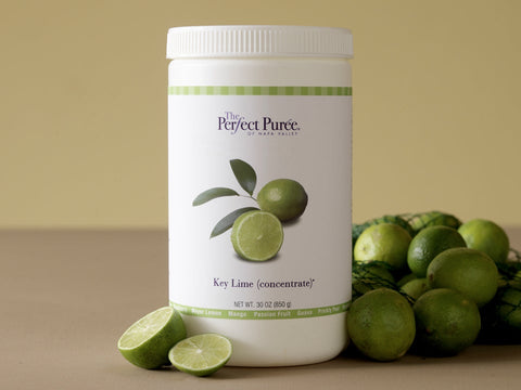 The Perfect Puree Key Lime Concentrate, 30 Ounce -- 6 per case.