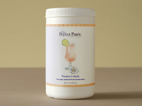 The Perfect Puree Passion Colada Blend, 28 Fluid Ounce -- 6 per case.