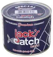 Jacks Catch Premium Special Pasteurized Crabmeat, 1 Pound Can -- 12 per case