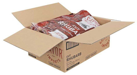Savor Imports Red Rhubarb Cuts, 5 Pound -- 4 per case.