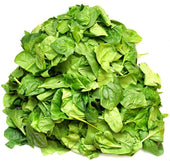 Commodity Vegetables Poly Individual Quick Frozen Chopped Spinach, 2 Pound -- 12 per case.