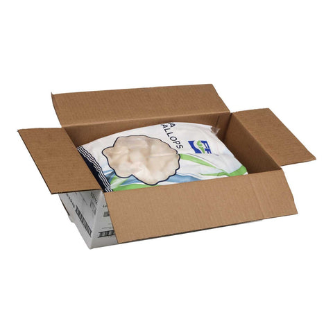 Frozen Seafood Fresh Dry Scallop - 20/30, 5 Pound -- 2 per case.