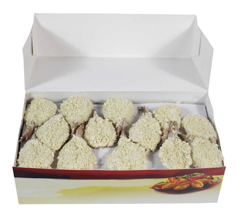 Frozen Seafood Clean Tail Breaded Butterfly Shrimp, 3 Pound -- 4 per case.