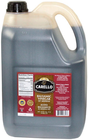 Carello Bronze Level Balsamic Vinegar, 5 Liter -- 2 per case