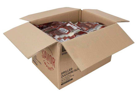 Savor Imports Grilled Zucchini Crinkled Slices, 2 Pound Bag -- 12 per case