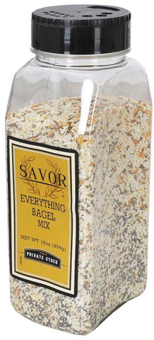 Savor Imports Everything Bagel Mix, 16 Ounce -- 6 per case