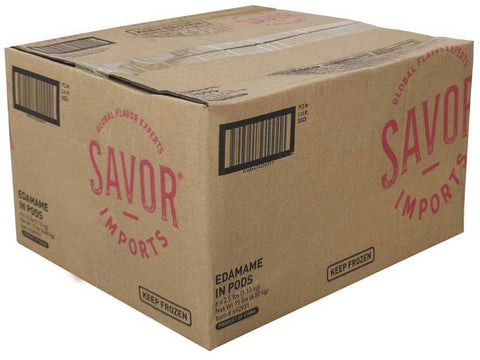 Savor Imports Edamame in Pods, 2.5 Pound -- 6 per case