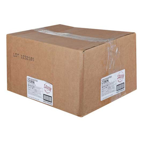 Savor Imports Ready To Eat Fire Roasted Corn, 20 Pound