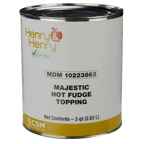 Henry and Henry Majestic Hot Fudge Topping, 45.5 Pound.