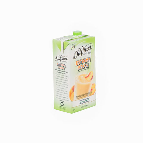 Beverage Jet Tea Extreme Peach Smoothie Mix -- 6 Case 64 Ounce