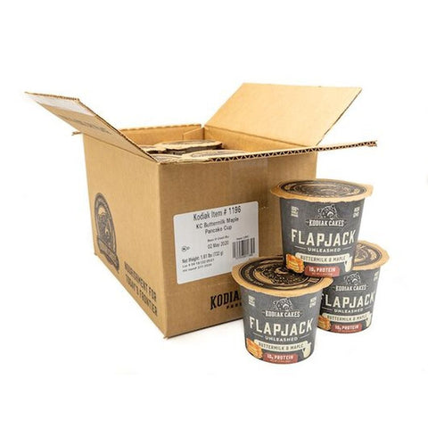 Kodiak Cakes Protein Buttermilk and Maple Flapjack Cup, 2.15 Ounce -- 12 per case
