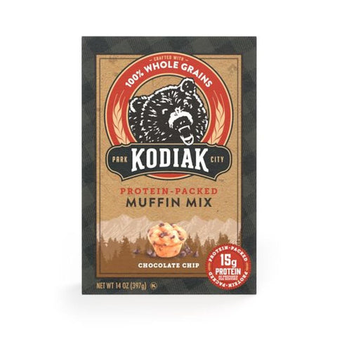Kodiak Cakes Chocolate Chip Muffin Mix, 14 Ounce -- 6 per case
