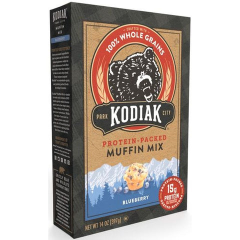 Kodiak Cakes Blueberry Muffin Mix, 14 Ounce -- 6 per case