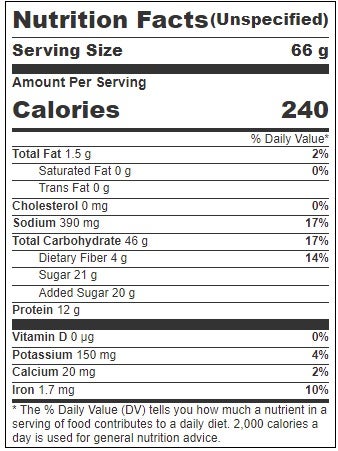 Kodiak Cakes Blueberry Muffin Mix, 14 Ounce -- 6 per case