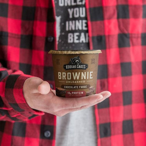 Kodiak Cakes Chocolate Fudge Brownie Cup, 2.36 Ounce -- 12 per case