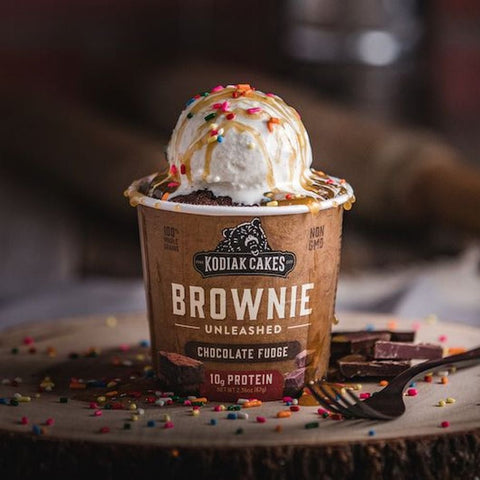 Kodiak Cakes Chocolate Fudge Brownie Cup, 2.36 Ounce -- 12 per case