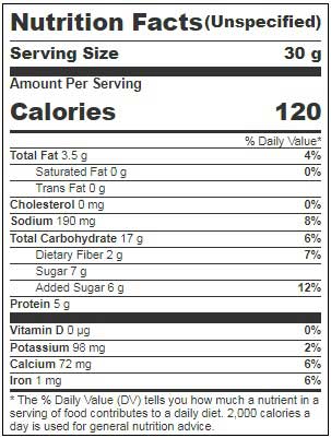 Kodiak Cakes Chocolate Graham Cracker, 9 Ounce -- 8 per case