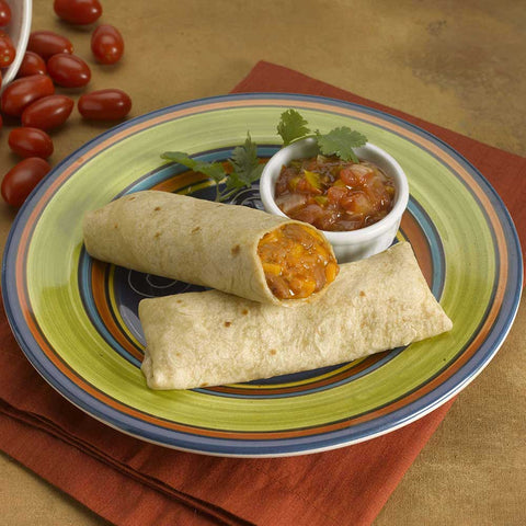 Los Cabos Whole Grain Bean and Cheese Burrito, 3.95 Ounce -- 120 per case.