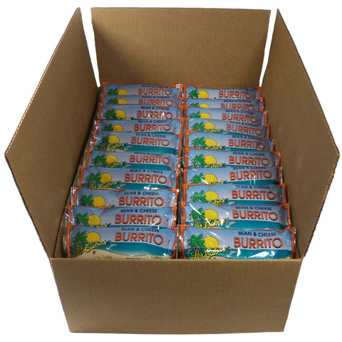 Los Cabos Whole Grain Bean and Cheese Burrito, 3.95 Ounce -- 120 per case.