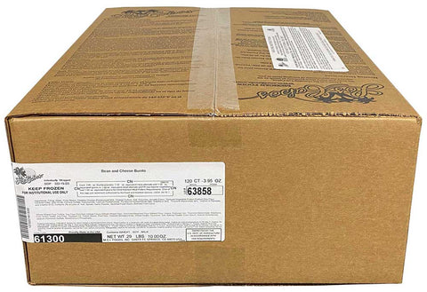 Los Cabos Whole Grain Bean and Cheese Burrito, 3.95 Ounce -- 120 per case.