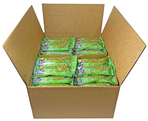 Cabo Primo Shredded Beef Green Chile Cheese Burrito, 5.35 Ounce -- 80 per case