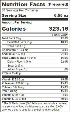 Cabo Primo Beans Cheese Rice Burrito, 6.55 Ounce -- 64 per case