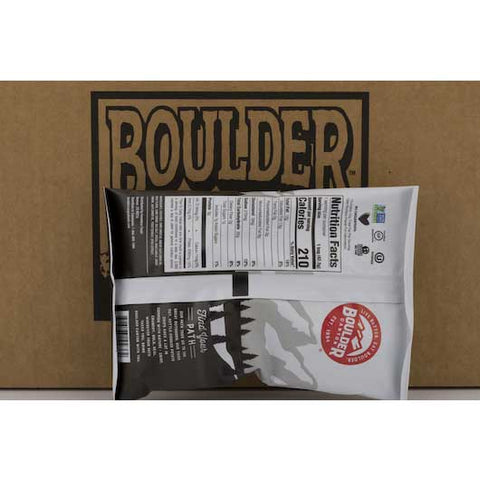 Boulder Canyon Sea Salt and Cracked Pepper Kettle Cooked Potato Chips - 1.5 oz. bag, 55 per case