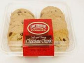 Parco/Lofthouse Traditional Wire Cut Soft and Chewy Chocolate Chunk Cookie, 15 Ounce -- 12 per case.