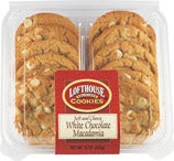 Parco/Lofthouse Traditional Wire Cut Soft and Chewy White Chocolate Macadamia Nut Cookie, 15 Ounce -- 12 per case.