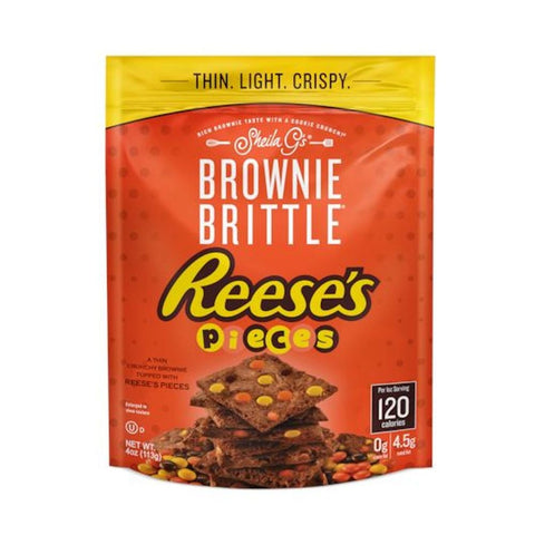 Sheila Gs Reeses Brownie Brittle, 4 Ounce -- 12 per case