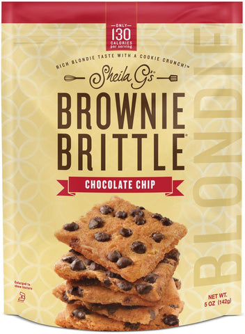 Sheila Gs Chocolate Chip Brownie Brittle Blondie -- 12 per case