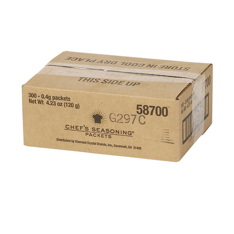 Chefs Seasoning Blend Packets, 0.4 Gram -- 300 per case.