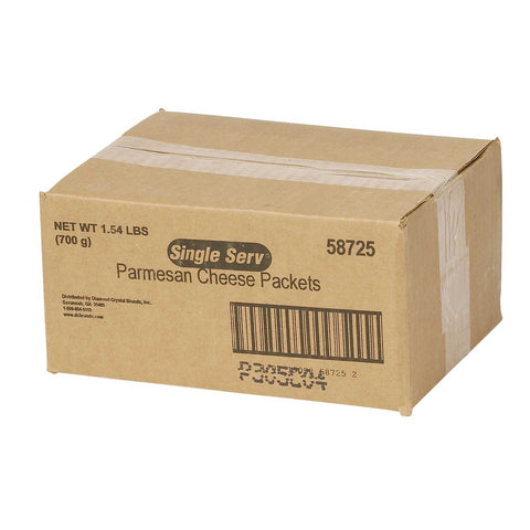 Diamond Crystal Single Serve Parmesan Cheese Packets, 3.5 Gram -- 200 per case.