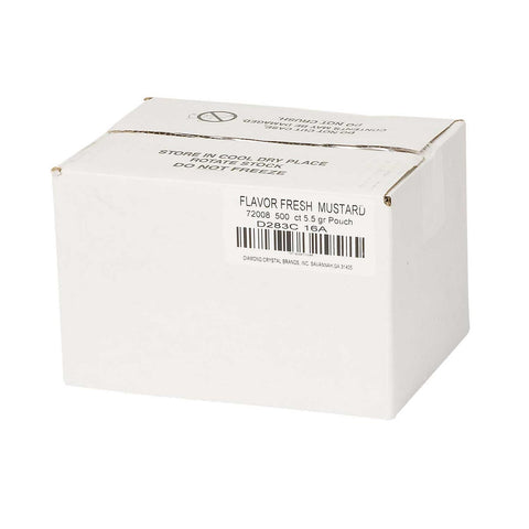Flavor Fresh Mustard Pouch, 5.5 Gram -- 500 per case.