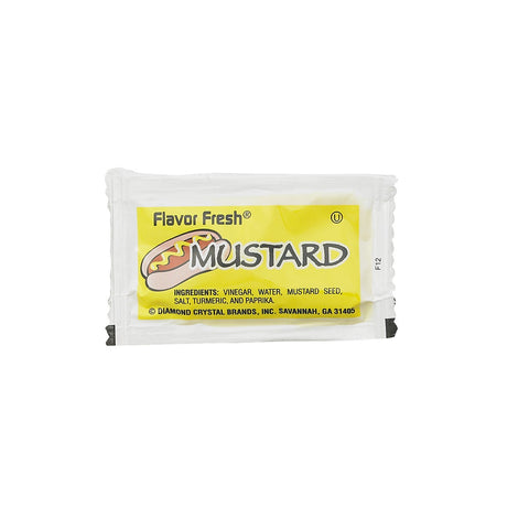 Flavor Fresh Mustard Pouch, 5.5 Gram -- 500 per case.
