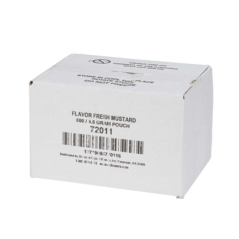 Flavor Fresh Mustard Pouch, 4.5 Gram -- 500 per case.