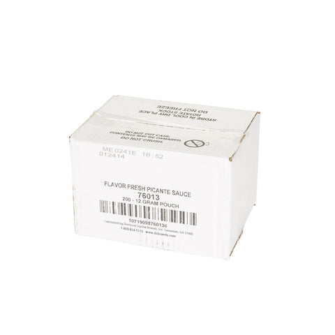 Flavor Fresh Picante Sauce Pouch, 12 Gram -- 200 per case.