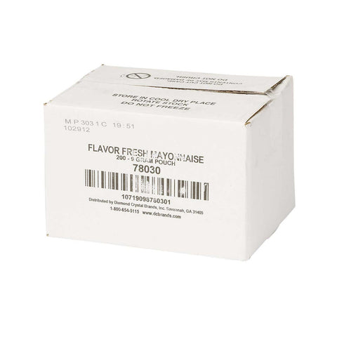 Flavor Fresh Mayonnaise Pouch, 9 Gram -- 200 per case.