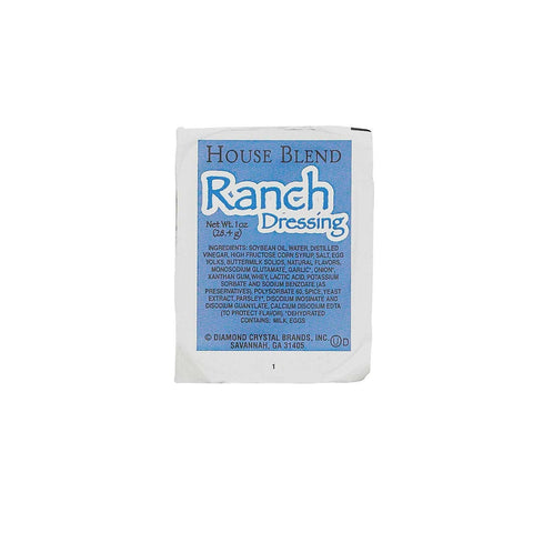 House Blend Ranch Cup, 1 Ounce -- 100 per case.