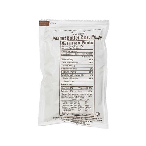Poco Pac Peanut Butter Pouch, 2 Ounce -- 200 per case.