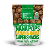 Made in Nature Nana Pops Banana Rama Supersnacks, 3.8 Ounce -- 6 per case