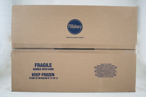 General Mills Pillsbury Baked Deluxe Uniced Brownie, 9.5 Pound -- 3 per case.