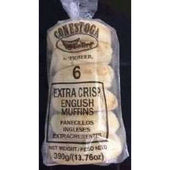 Conestoga Extra Crispy English Muffin - 6 count per pack -- 144 packs per case