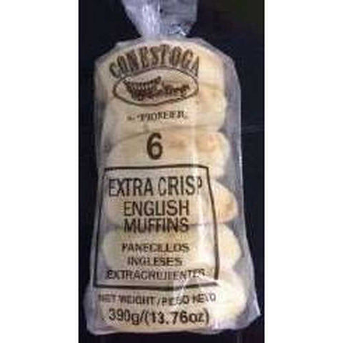 Conestoga Extra Crispy English Muffin - 6 count per pack -- 144 packs per case