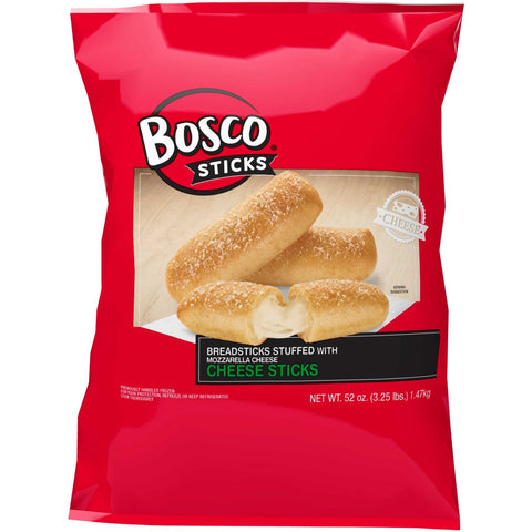 Bosco Stuffed Mozzarella Cheese Breadstick, 3.25 Pound -- 4 per case.