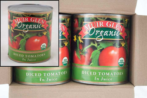 Muir Glen Organic Diced Tomato, 102 Ounce -- 6 per case.